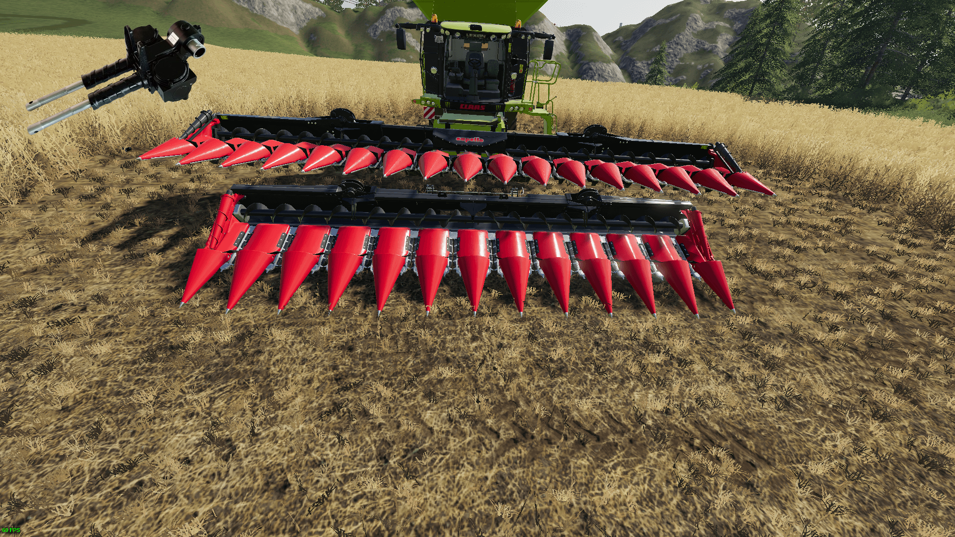 곡물 수확기용 알루미늄 옥수수 헤더 기어박스